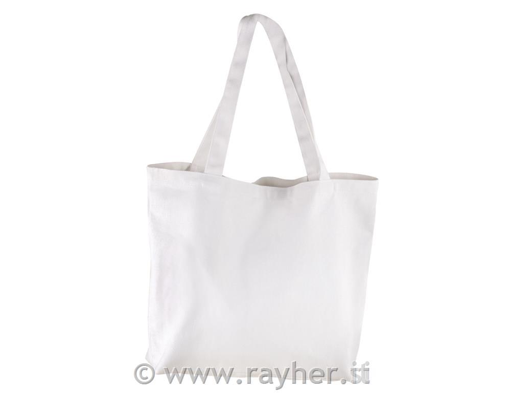 Nakupovalna vrečka, bela, 46x35cm, 330g/m2