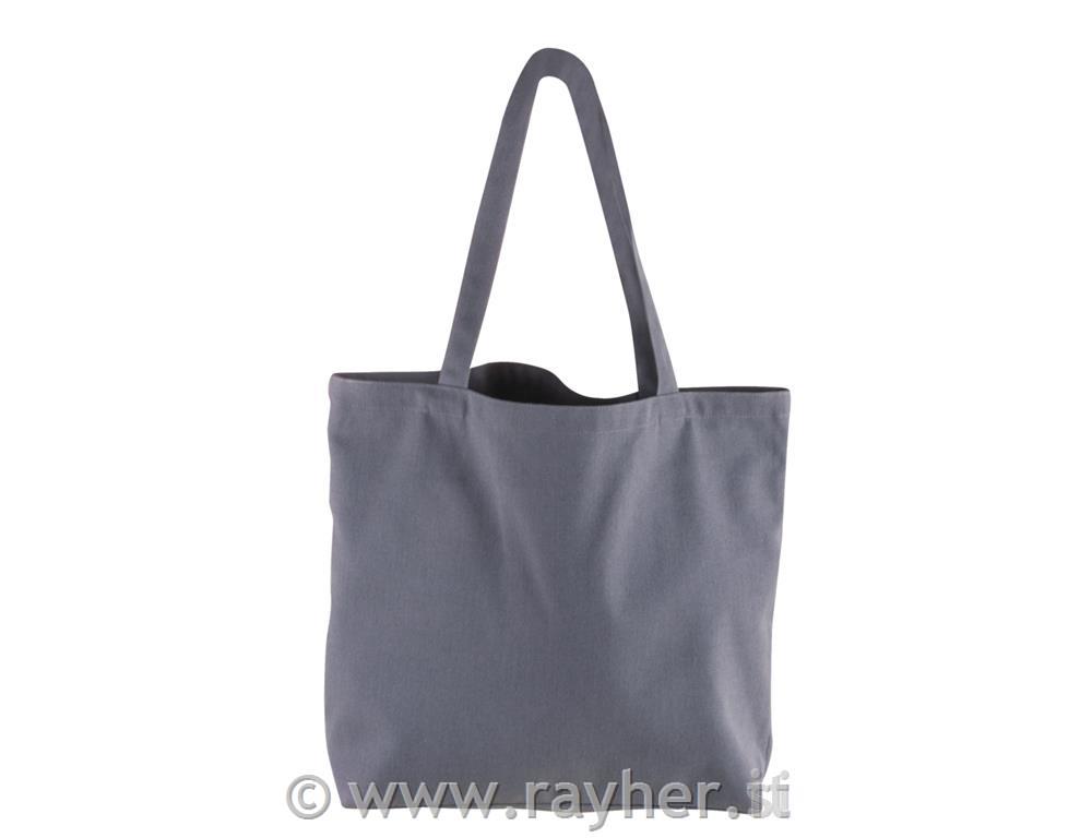 Nakupovalna vrečka, siva, 46x35cm, 330g/m2