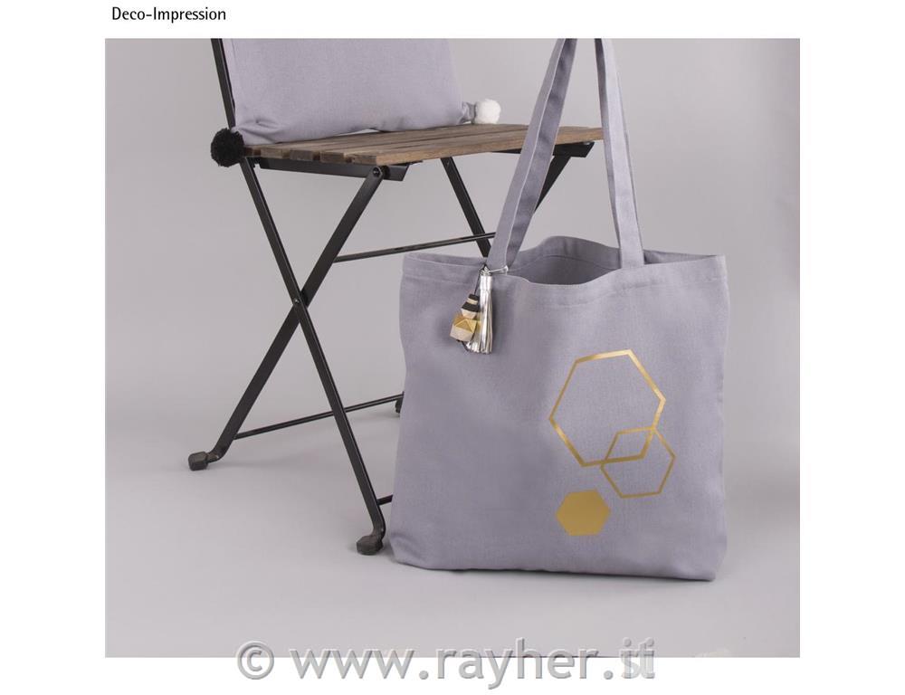 Nakupovalna vrečka, siva, 46x35cm, 330g/m2