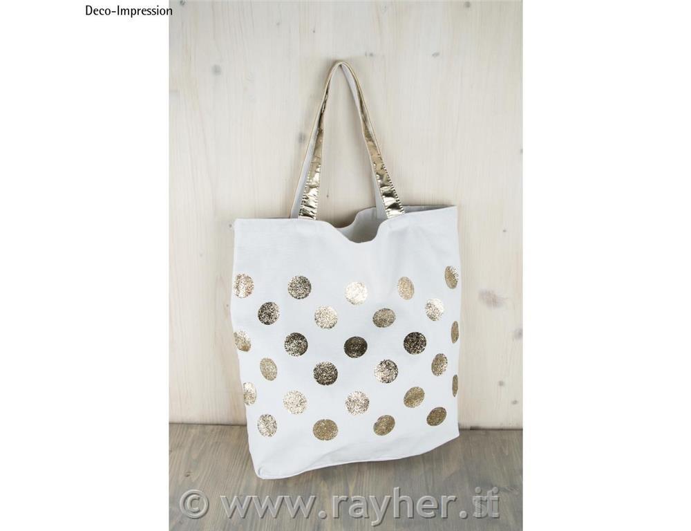 Fashion Shopper, bianco, 46x46cm, 330g/m2, box 1pz
