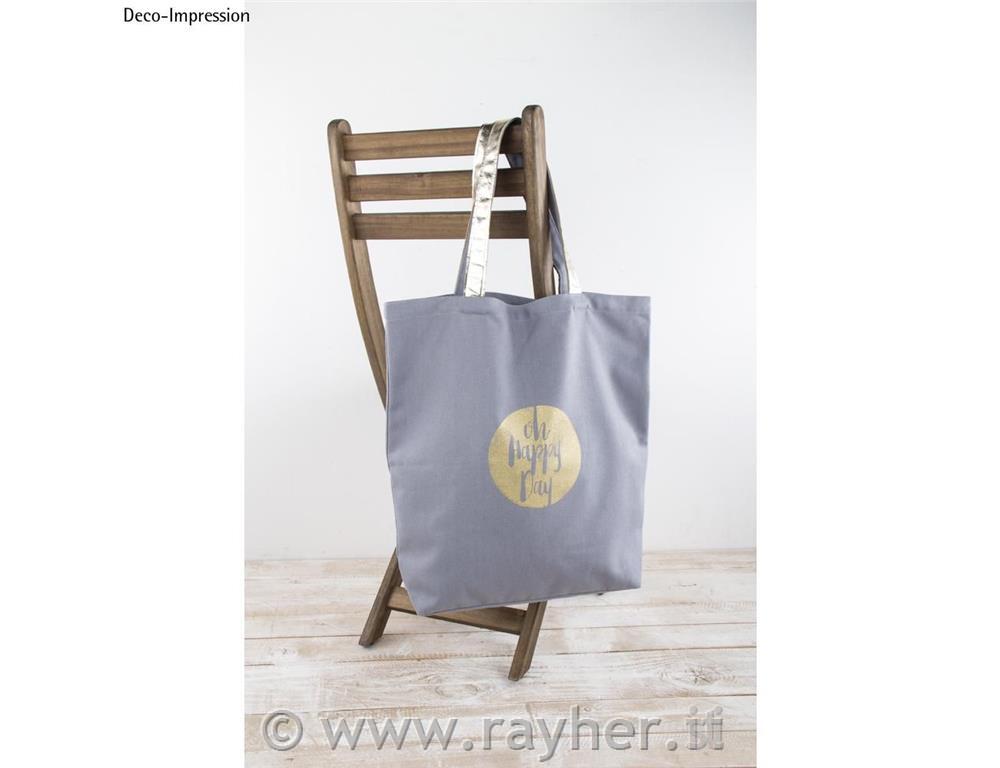 Fashion Shopper, grey, 46x46cm, 330g/m2,box 1pc