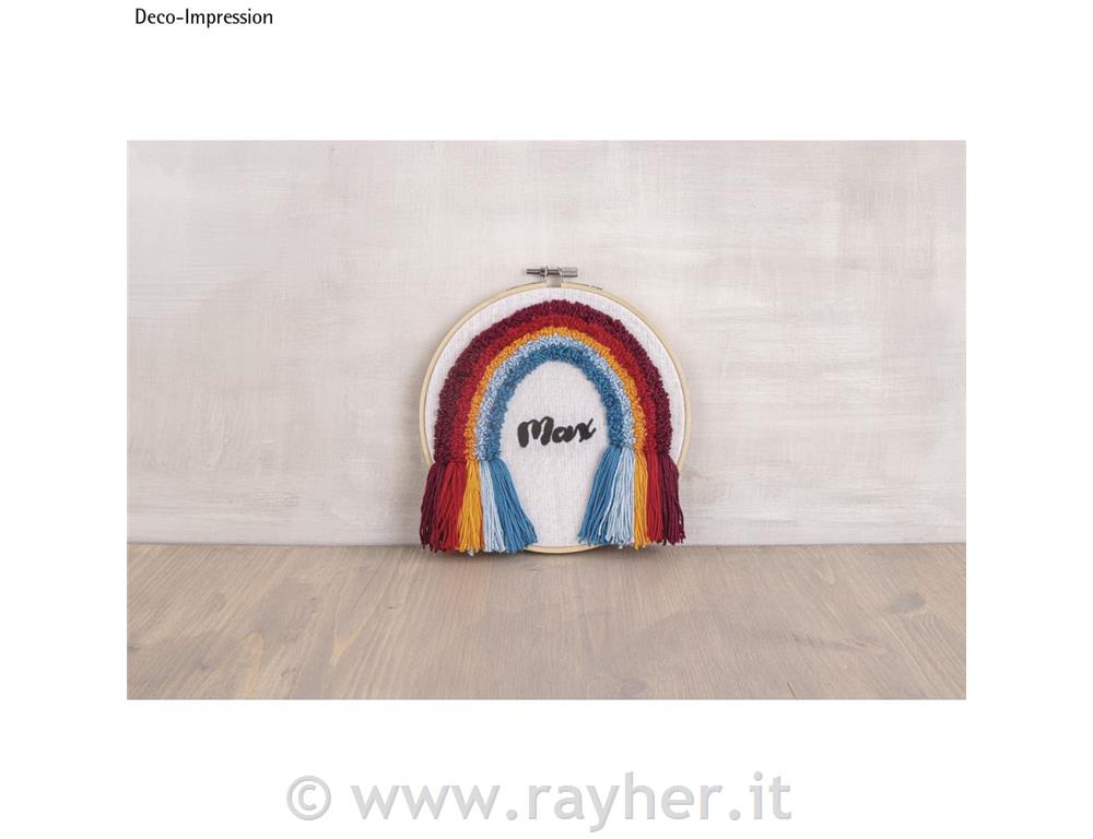 Set za vezenje, obroč iz bambusa 17cm in dodatki