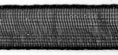 Nastro organza3mm, rot. 10mnero