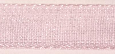 Nastro organza7mm, rot. 10mrosa