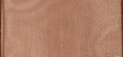 Trak organza, temno rjav, 40 mm, 1m