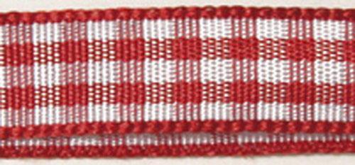 Nastro quadri6mm, rot. 10mrosso