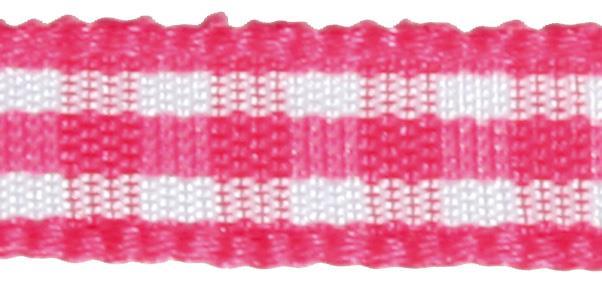Nastro quadri6mm, rot. 10mpink