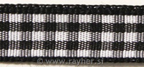 Trak karo, črn, 9,5mm, 10m