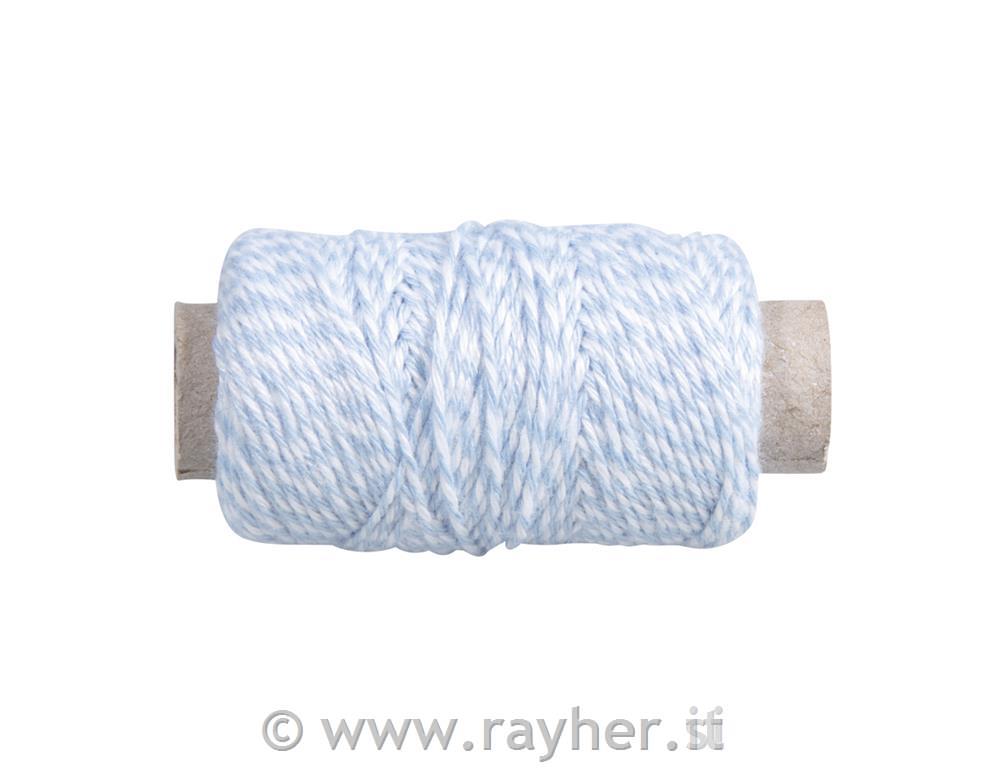 Filo, 1mm , blu chiaro, su rotolo ca. 35m, bus.blis. 10g