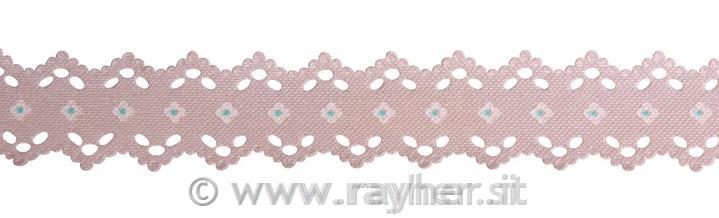 Trak okrasni Malezija, antik roza, metra