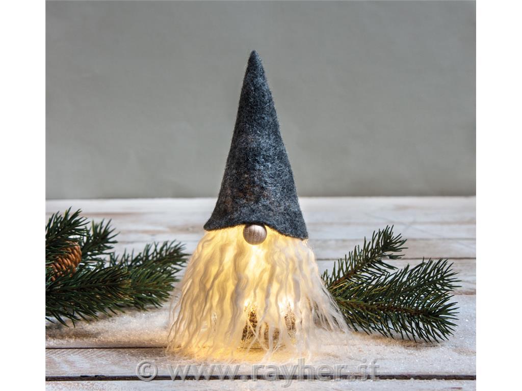 Peluche pelo lungo, bianco, 60x10cm, bus.blis. 1pz