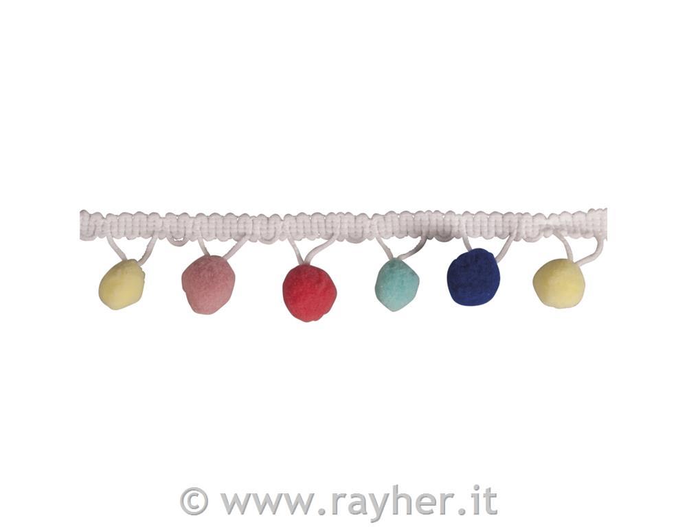 Trak s cofki, pastel, 3cm,2m