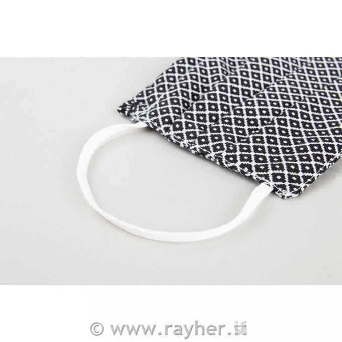 Filo elastico, 5mm o, bianco, rotolo 5m