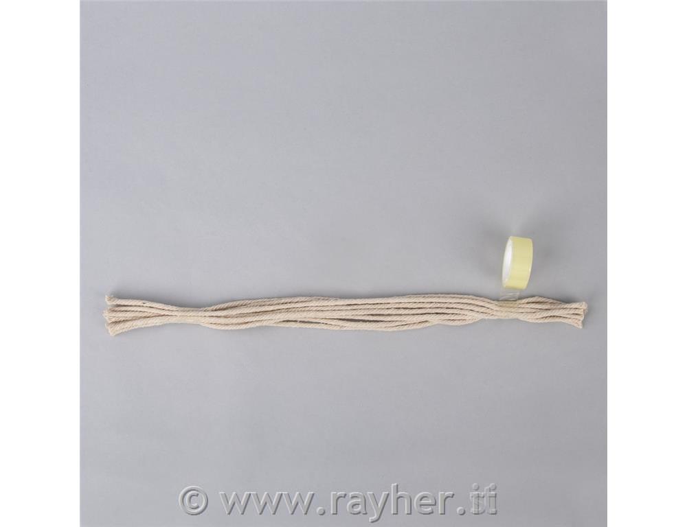 Set per macrame: Arcobaleno, 13cm, 3 pz