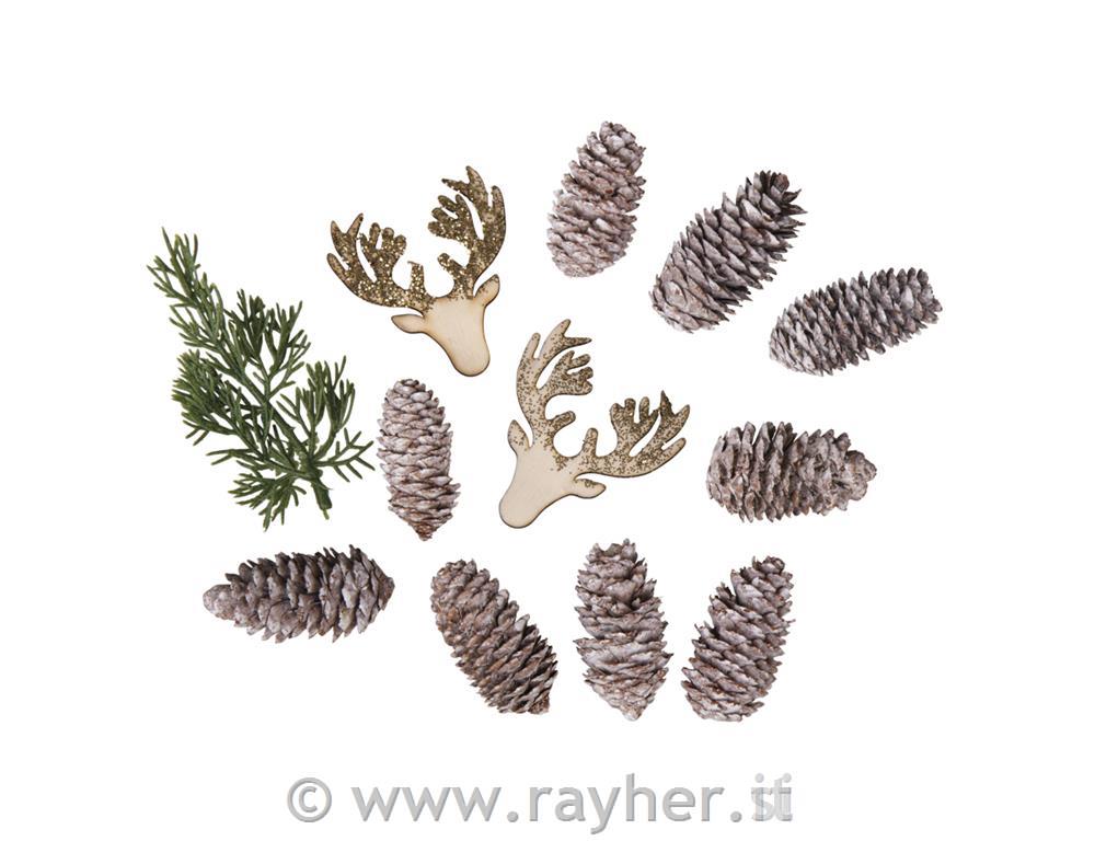 Decor Mix 4-12 cm; 12 pcs