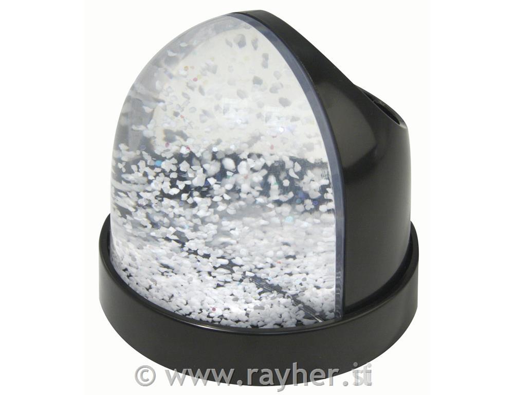 Snežna krogla s prostorom za svinčnike, črna, o 90 mm, v.80