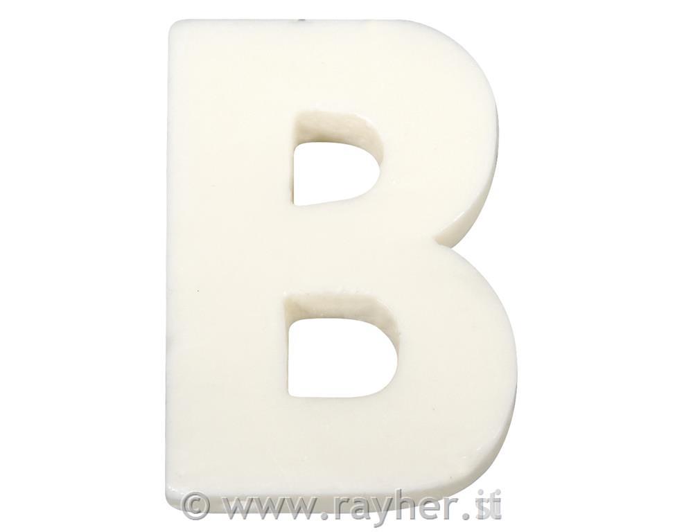 Črka milo "B", 5x4cm