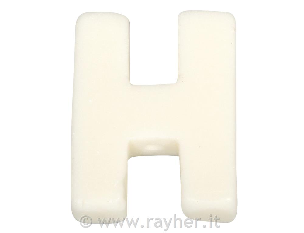 Črka milo "H", 5x4cm