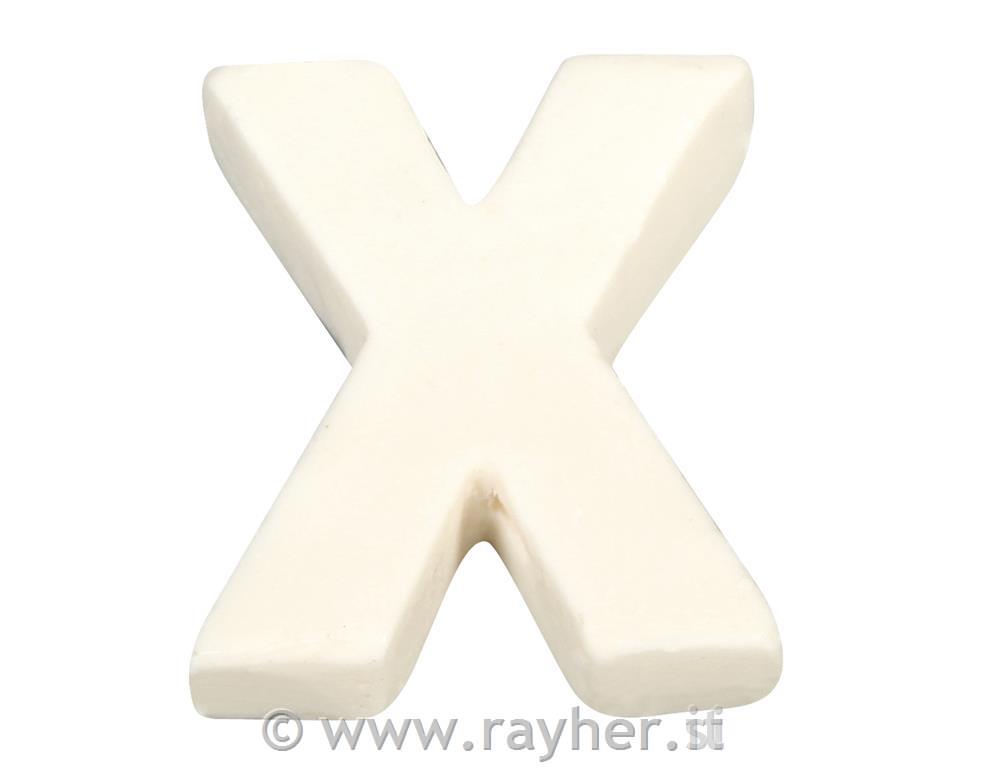 Črka milo "X", 5x4cm