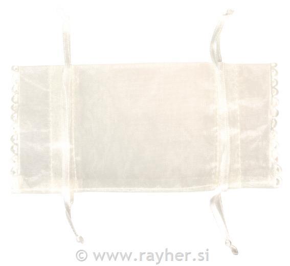 Sachhetto organza14x8cm, bus. 4pzavorio
