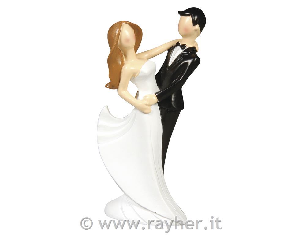 Coppia sposi "modern" 10cm10cm