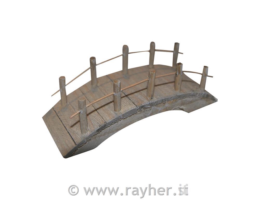 Ponte legno piano10x4x4,5cm, bus.blis.