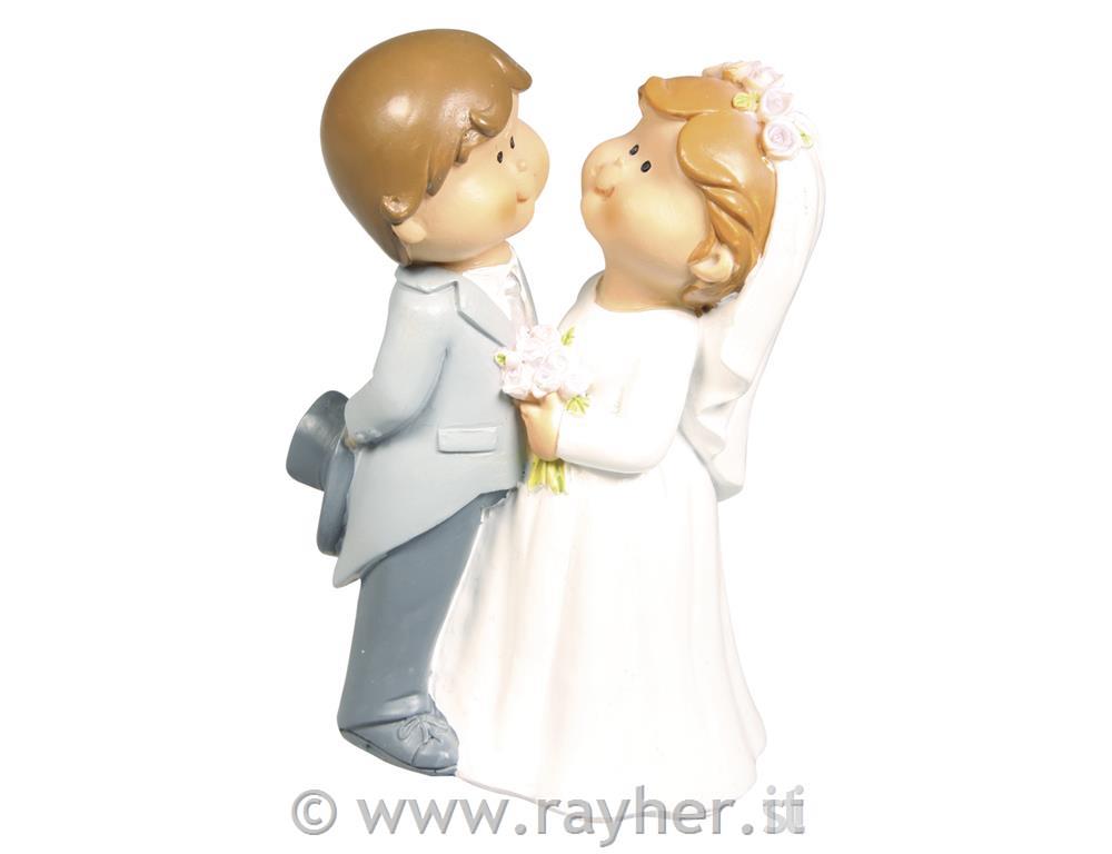 Sposi poliresina11x7,5x5,5cm