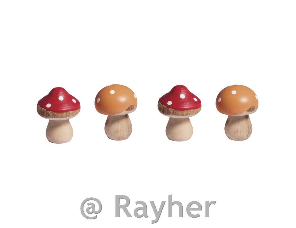 Ovolo malefico legno, 5pz3,3cm, 2 colori, bus.blis. 5pz