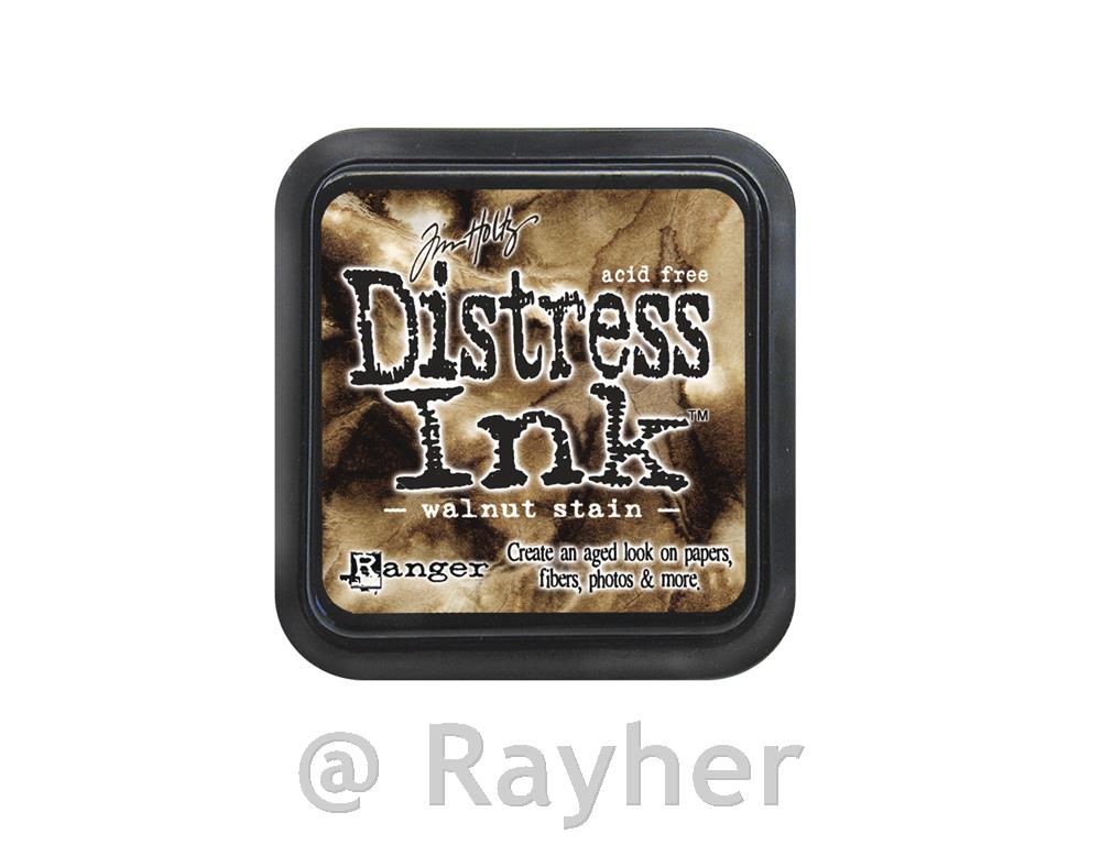 Tampone per timbri Distress Ink"Walnut Stain", DIS - 19534
