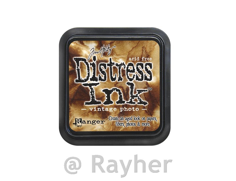 Distress Ink, "Vintage Photo"