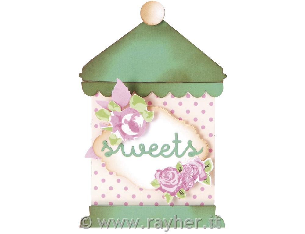 Sizzix Bigz XL mascherinaKitchen Canisters, bus.blister