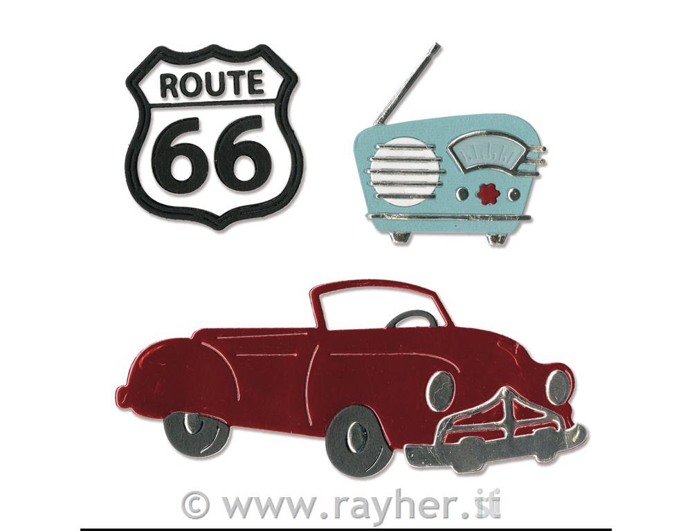 Sizzix Thinlits VintageRetro,set 11