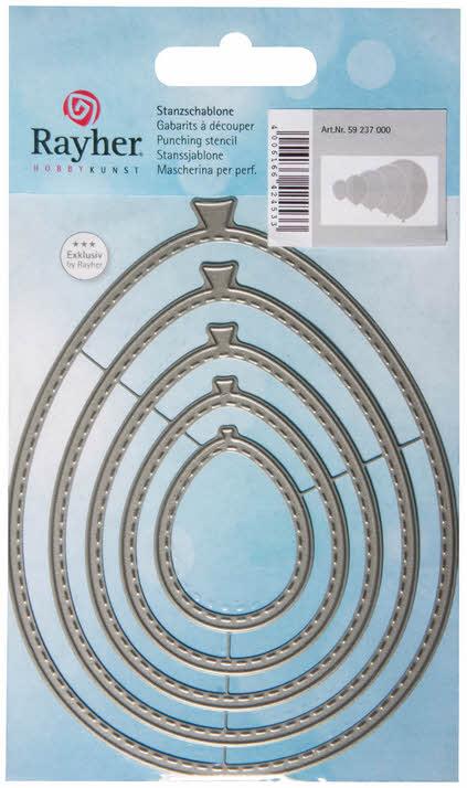 Fustelle Rayher: Nesting Balloonsbus.blis. 5 pz9,5x12cm