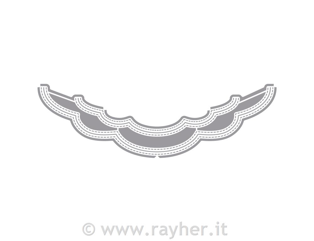 Fustelle Rayher: bordaturabus.blis. 2pz