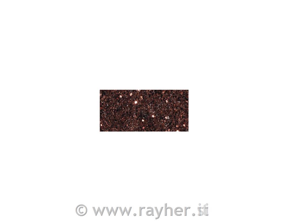 Glitter Tape, dark brown, 15mm, roll 5m