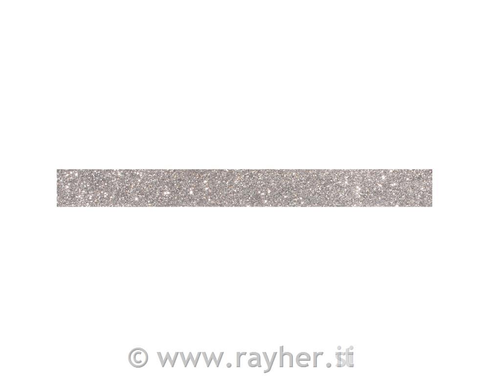 Nastro adesivo glitter15mm, rotolo 5margento