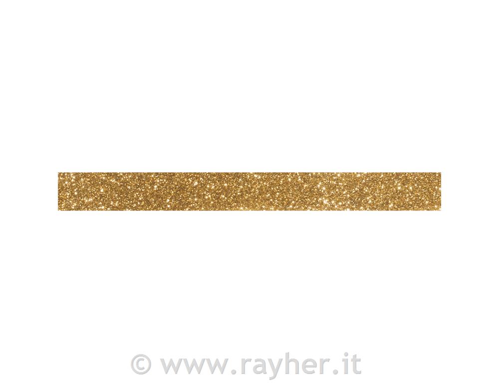 Nastro adesivo glitter15mm, rotolo 5moro