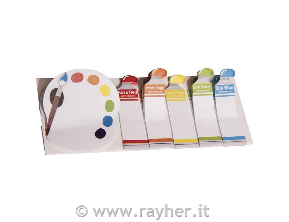Memo-Stickers: tubetti colorebusta 1set