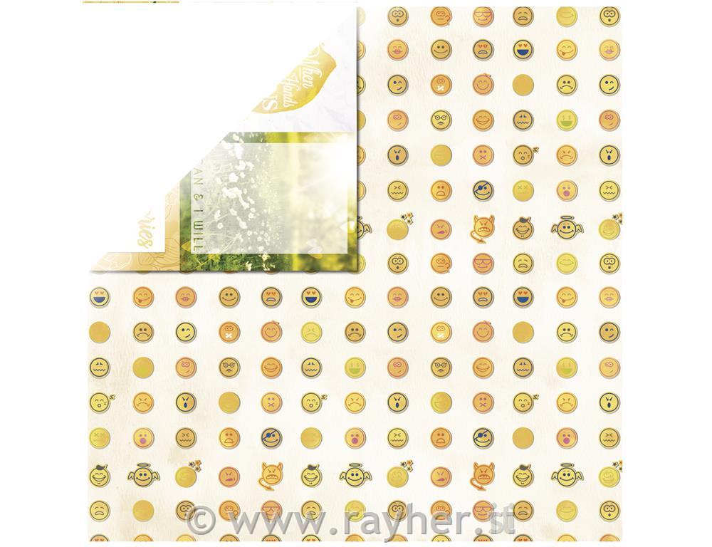 Carta scrapbooking Calendar Girl May30,5x30,5cm, 190g/m2