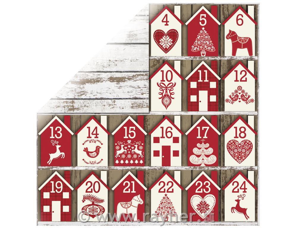 Carta scrapbooking Merry & Bright30,5x30,5cm, 190g/m2