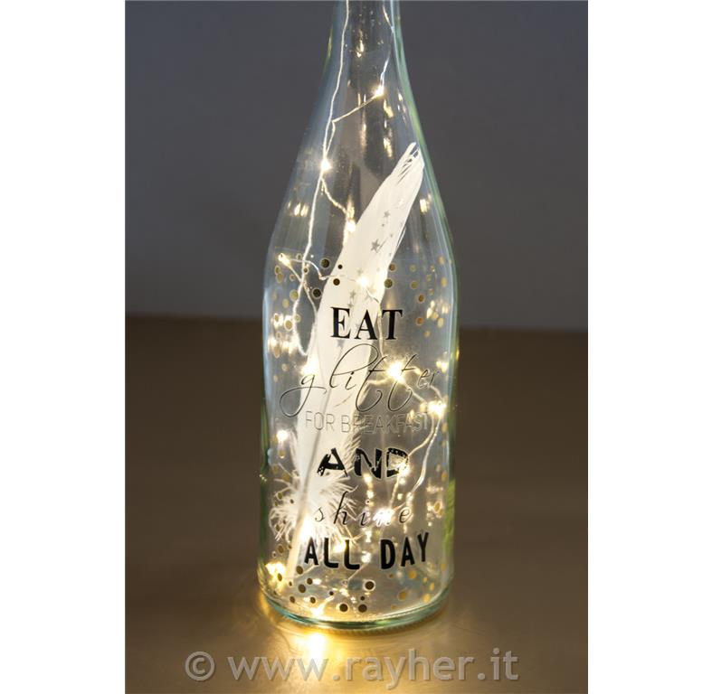 Decalcomania "Glitter", nero/oro, detto+pois, bus.blis. 2fogli