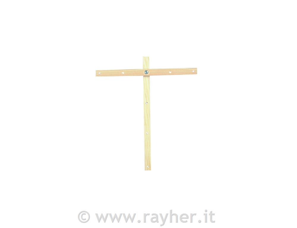 Leseno držalo križ za lutke