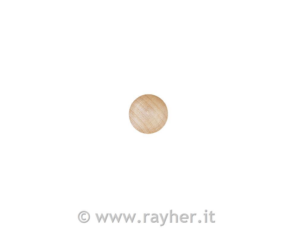 Dischetti legno, tondi, concavi20 mm