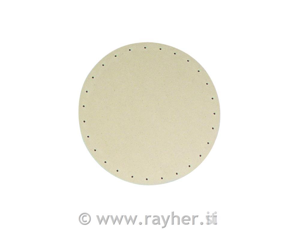 MDF-Base per cestino, 20cm otondo, fori o 3mm