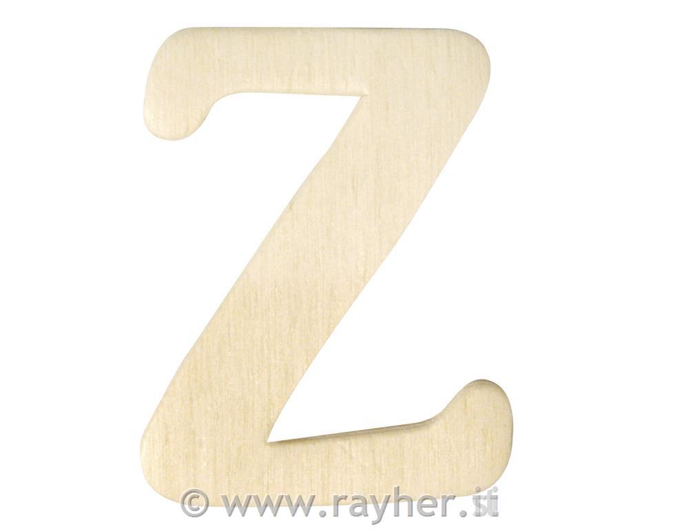 Lesena črka, 4 cm, Z
