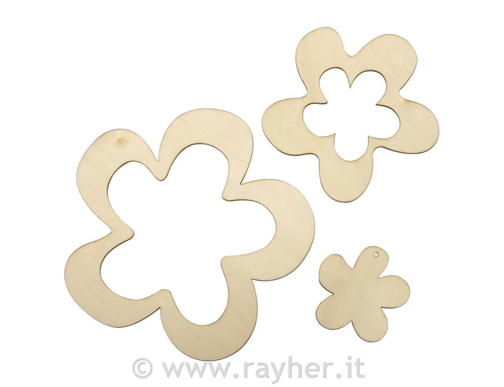 Wooden hanger Blossom FSC Mix Credit, 12