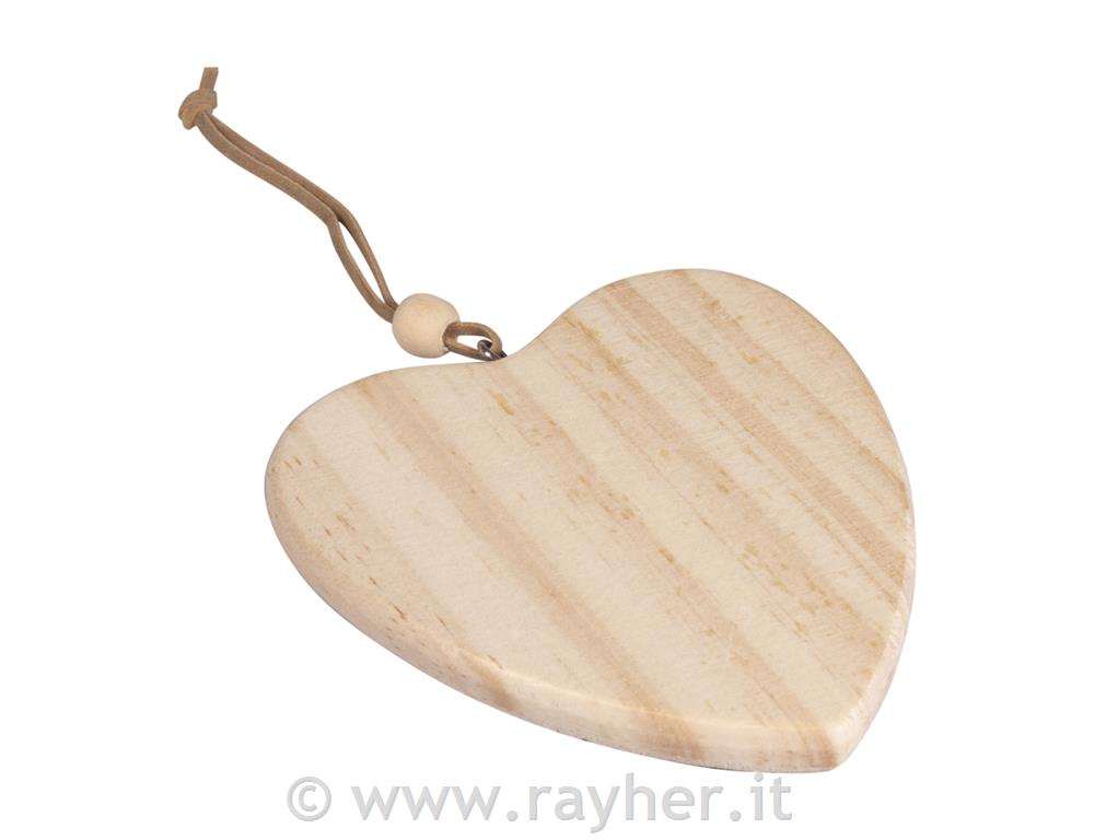 Ciondolo-legno "cuore"