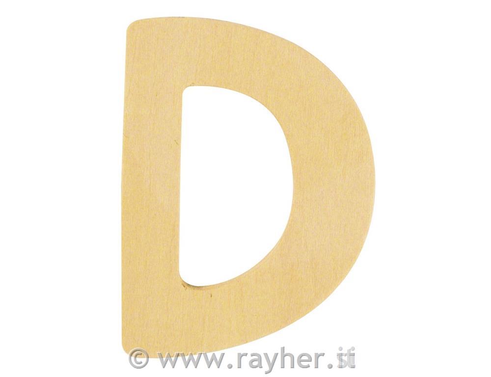 Lettera-legno FSC Mix Credit, 6cm oD