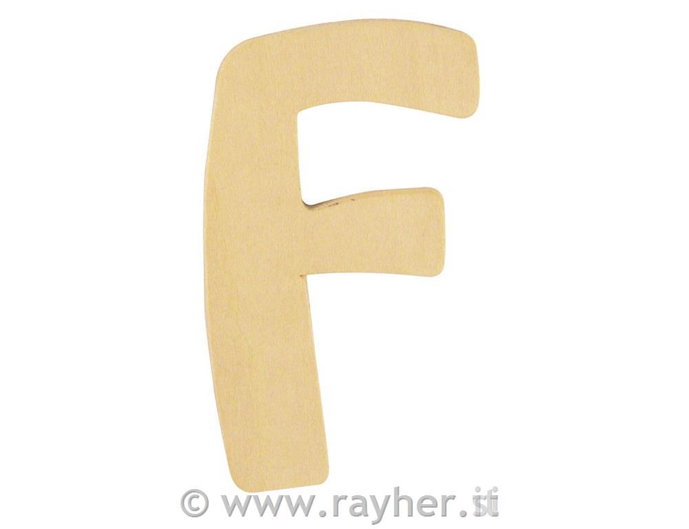 Lettera-legno FSC Mix Credit, 6cm oF