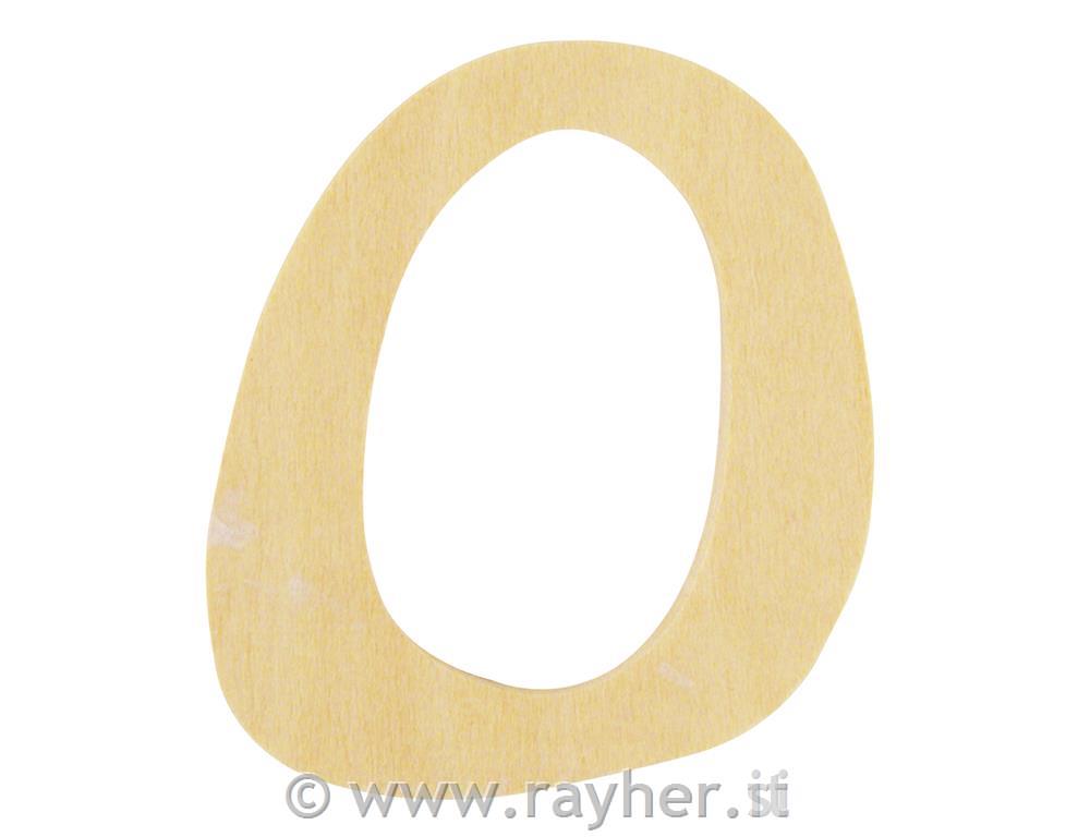 Lettera-legno, FSC Mix Credit, 6cm oO
